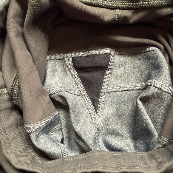 Sz XS Athleta Greenish Brown with Grey Athletic Leggings in great condition - Picture 7 of 12
